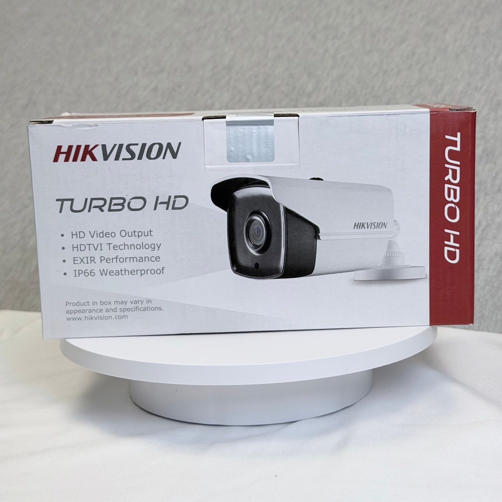 Hikvision Turbo HD 5MP EXIR Bullet Camera DS-2CE16H5T-IT3E 8mm IP67 Weatherproof
